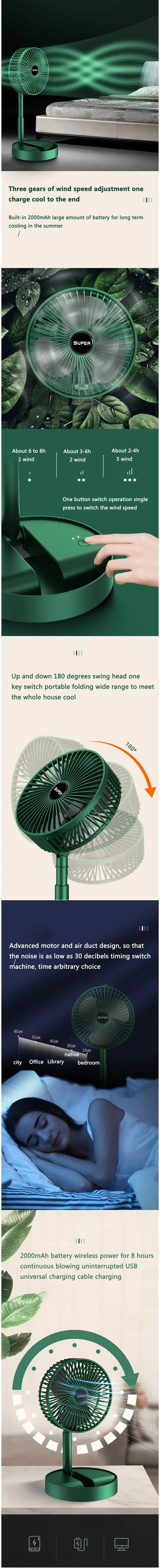 MiniPro Portable Desk Fan